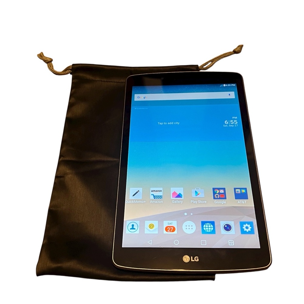 LG GPad F 8.0 Black Gray Tablet